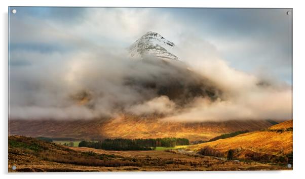 Beinn Dorain Acrylic by Grant Glendinning