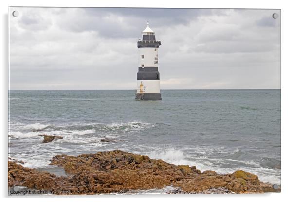 Ponmen Lighthouse  Acrylic by chris hyde