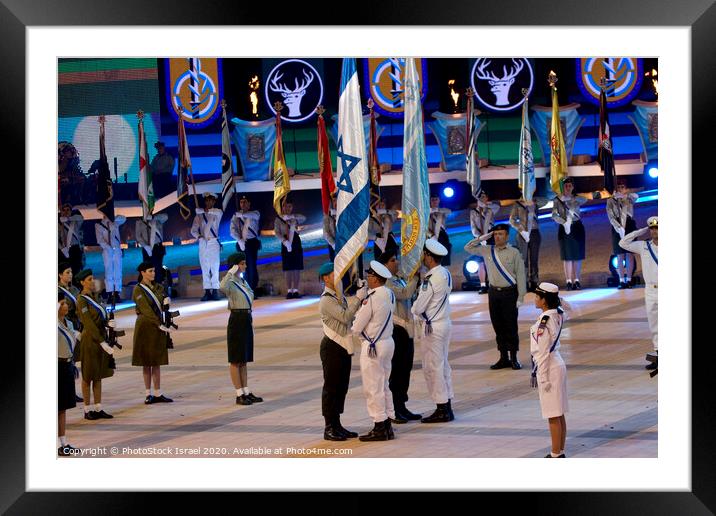 Israel's independence day parade  Framed Mounted Print by PhotoStock Israel