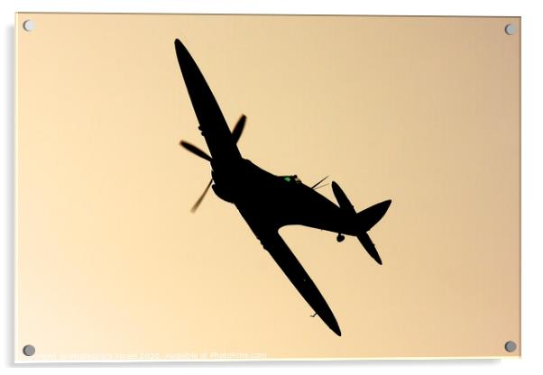 Supermarine spitfire MK. IX Acrylic by PhotoStock Israel