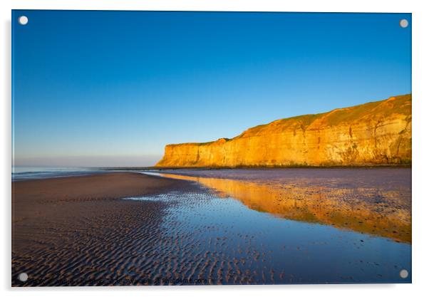 Huntcliff, Saltburn-by-the-sea, North Yorkshire Acrylic by Andrew Kearton