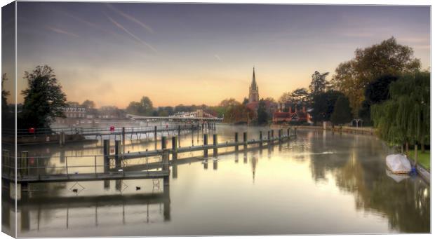 Marlow UK  Canvas Print by Mick Vogel
