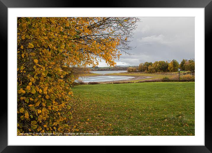 Carsington Water, Derbyshire  Framed Mounted Print by Holly Burgess