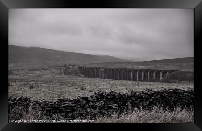Majestic Viaduct in Yorkshire Framed Print by Richard Perks