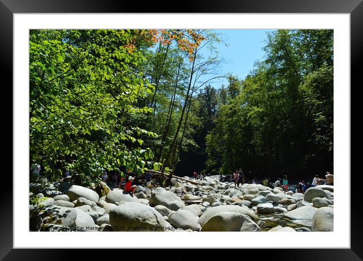 Outdoor  Framed Mounted Print by Ali asghar Mazinanian