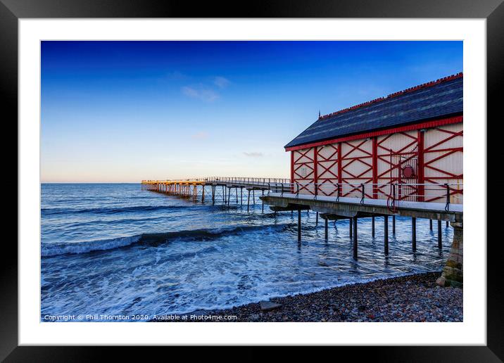 Saltburn-by-the-Sea Pier No. 2 Framed Mounted Print by Phill Thornton