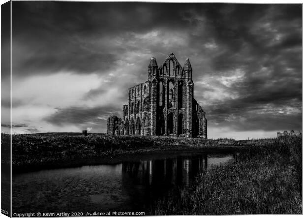 Whitby 'Reflections Of Times Past' Canvas Print by KJArt 