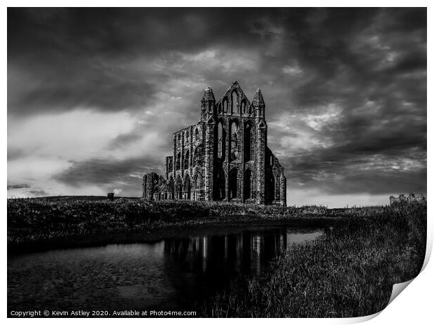 Whitby 'Reflections Of Times Past' Print by KJArt 
