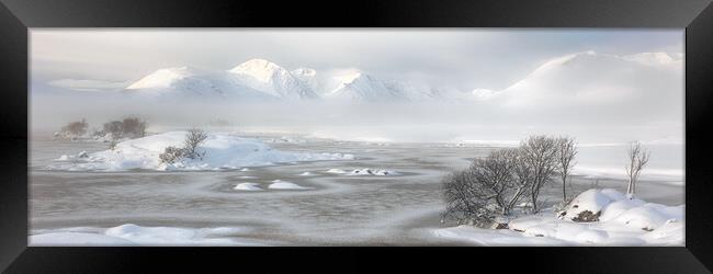 Rannoch Moor Winter Framed Print by Grant Glendinning