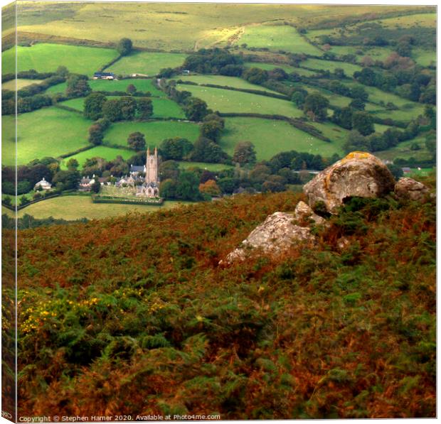 Majestic Moorland Cathedral Canvas Print by Stephen Hamer