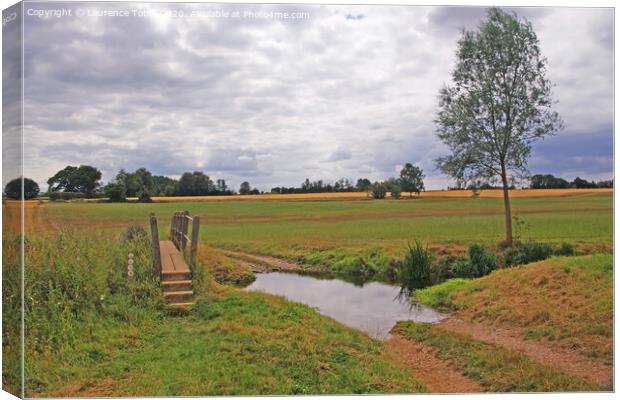 An Essex Countryside Walk Canvas Print by Laurence Tobin