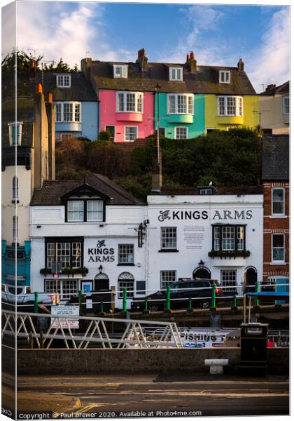 The Kings Arms Canvas Print by Paul Brewer