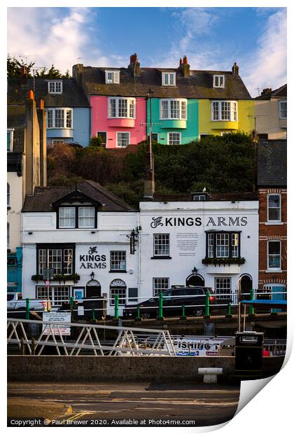 The Kings Arms Print by Paul Brewer
