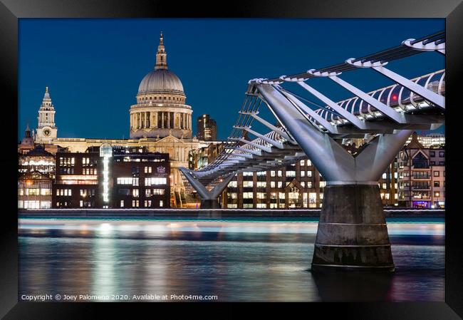 Leading to St. Paul's Framed Print by Joey Palomeno