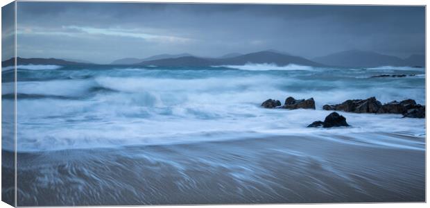 The Small Beach Borve Canvas Print by Phil Durkin DPAGB BPE4