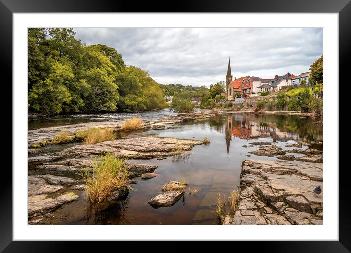 Llangollen Framed Mounted Print by Kevin Elias
