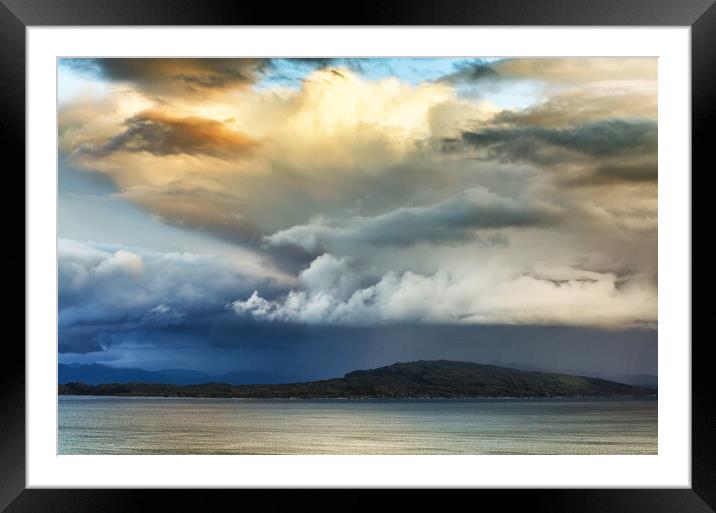 Sky on Skye Framed Mounted Print by Grant Glendinning