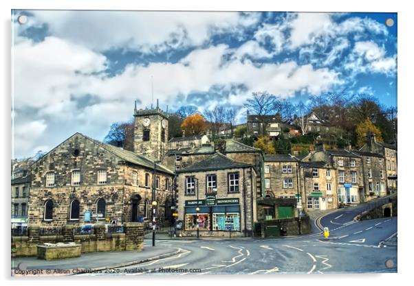 Holmfirth Acrylic by Alison Chambers