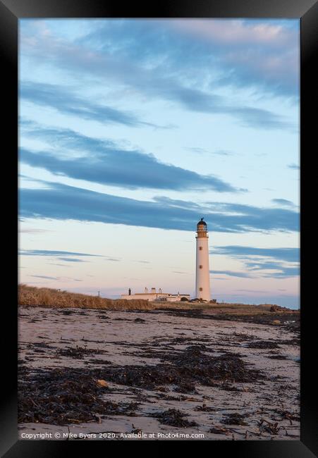 Sea's Sentinel Framed Print by Mike Byers