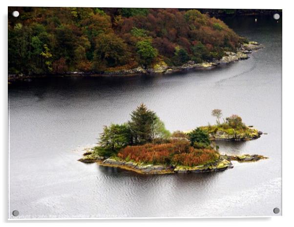Loch Ruel Acrylic by John Rae
