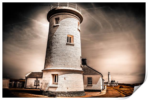 Nash Point Lighthouse Print by Lee Kershaw