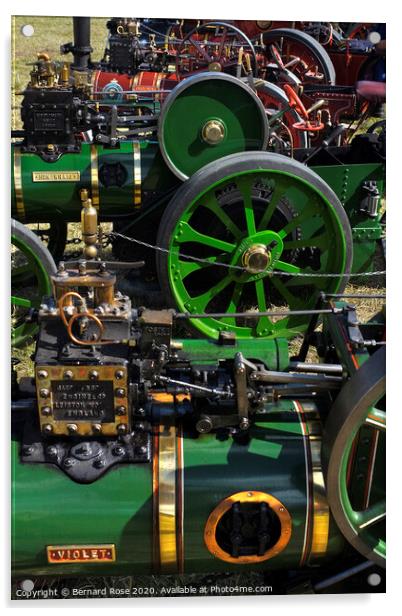 Traction Engine Collective Acrylic by Bernard Rose Photography