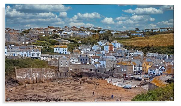 Port Isaac Acrylic by John Biggadike