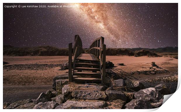 A Bridge to the Stars Print by Lee Kershaw