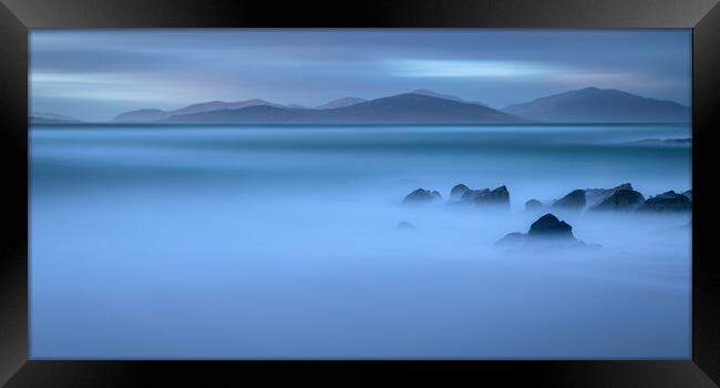 The Blue Hour - Outer Hebrides Framed Print by Phil Durkin DPAGB BPE4