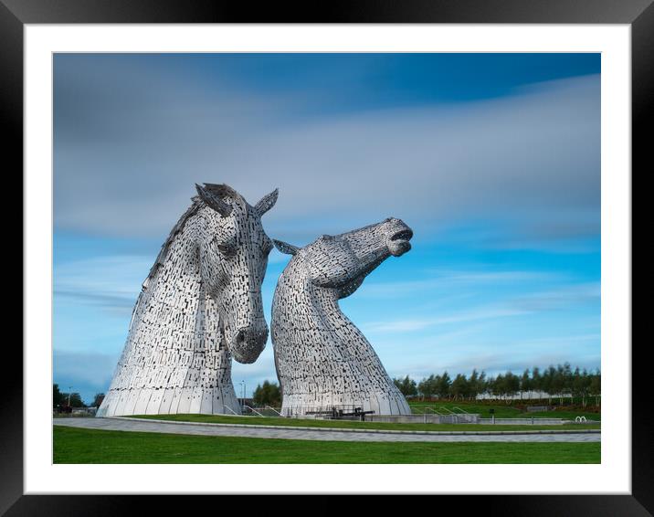 Majestic Equine Guardians Framed Mounted Print by Tommy Dickson