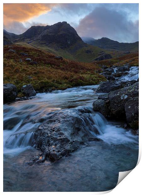 Deepdale Beck Print by CHRIS BARNARD