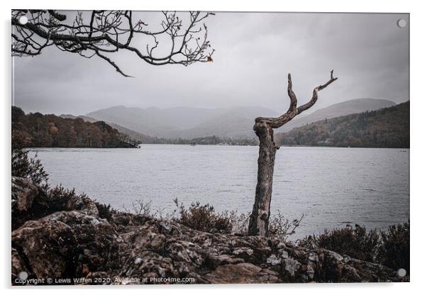 Moody Windermere Acrylic by Lewis Wiffen