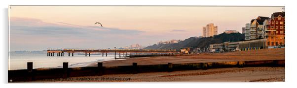 Boscombe Pier at Dawn Acrylic by Phil Whyte