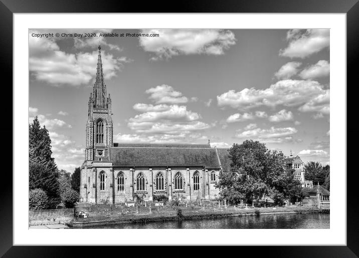 All Saints Marlow Framed Mounted Print by Chris Day