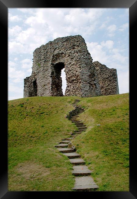 Christchurch Castle Framed Print by Chris Day