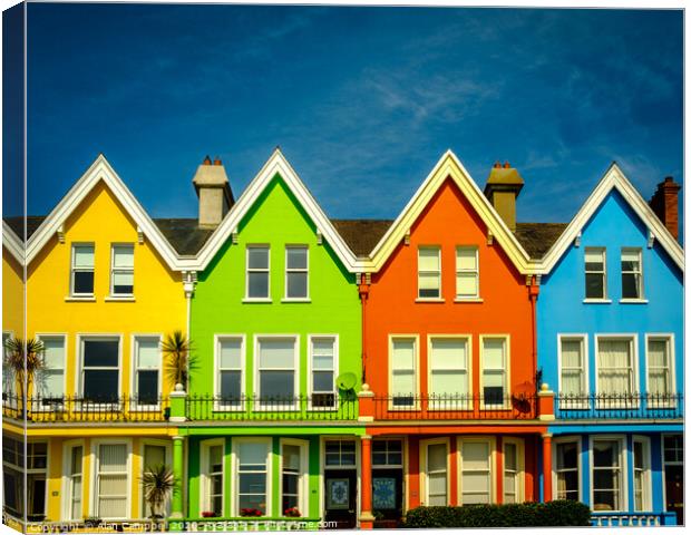 Colours Of Whitehead Canvas Print by Alan Campbell