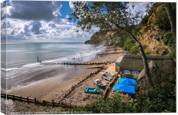 Shanklin Isle Of Wight Canvas Print by Wight Landscapes