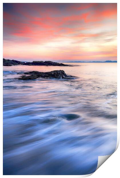 Kintyre Sunset Print by Grant Glendinning