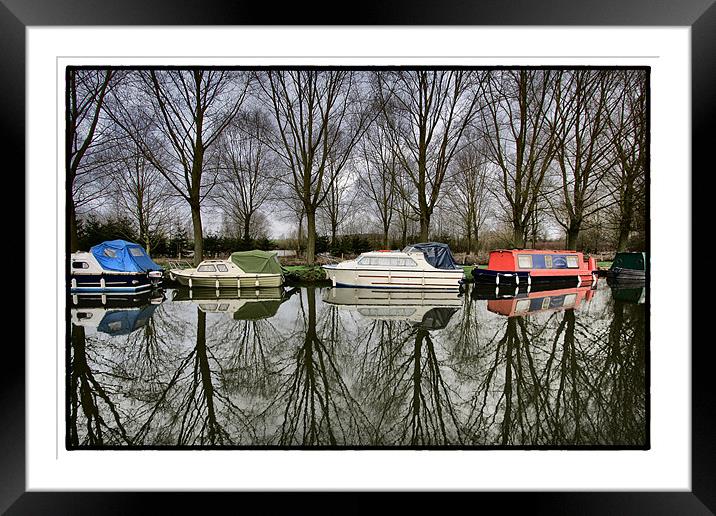 Papermill Lock Framed Mounted Print by peter tachauer
