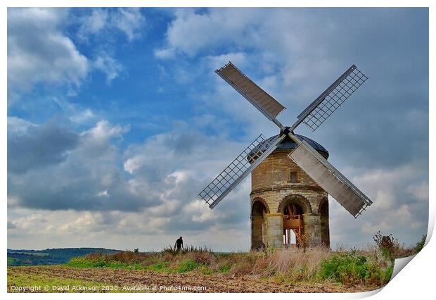 Chesterton Windmill Print by David Atkinson