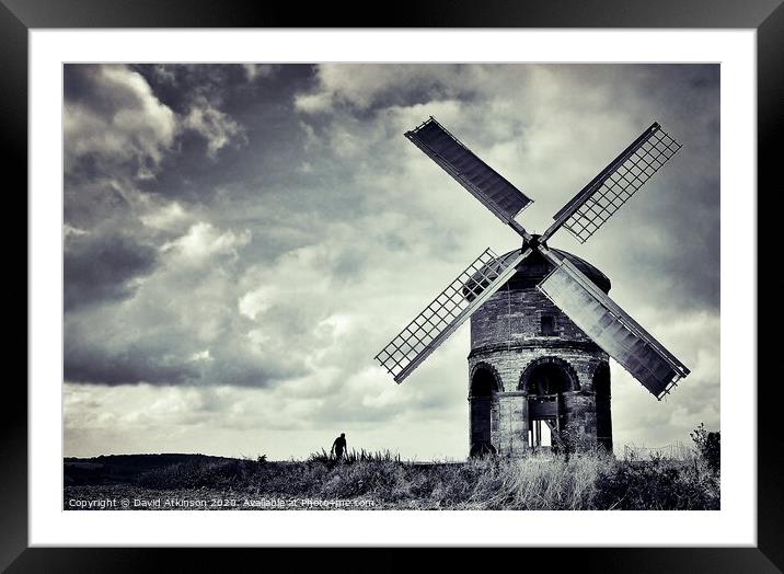 Chesterton Windmill Framed Mounted Print by David Atkinson