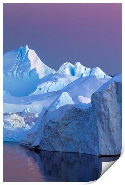 Disko-Bay, Greenland Print by Arterra 