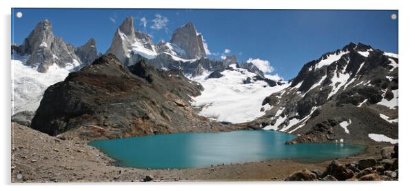 Mount Fitz Roy, Patagonia Acrylic by Arterra 