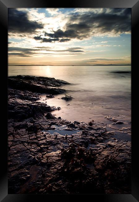 Coastal Sunset Framed Print by Keith Thorburn EFIAP/b