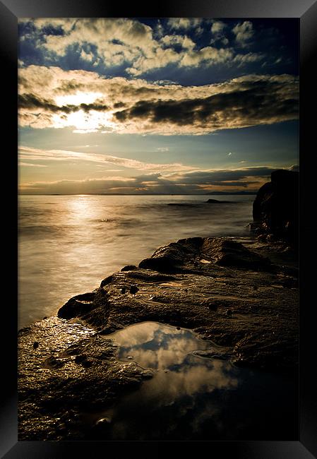 Puddle Reflection Framed Print by Keith Thorburn EFIAP/b