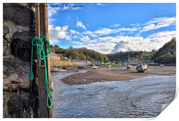 Lower Fishguard, Pembrokeshire Print by Jason Connolly