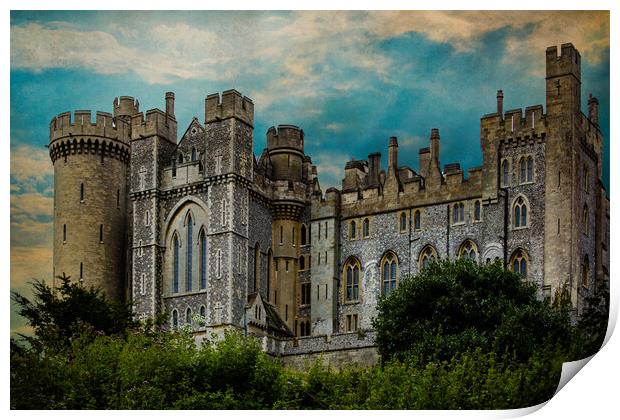 Arundel Castle Print by Chris Lord