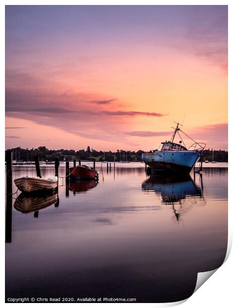 Pin Mill Print by Chris Read