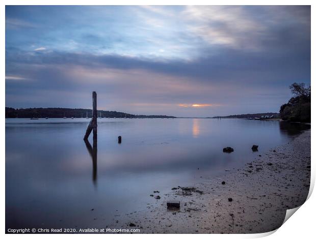 River Orwell Print by Chris Read
