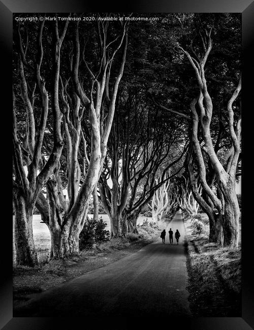 Walking the Kings Road Framed Print by Mark Tomlinson